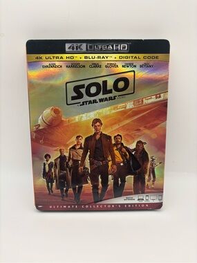 Star Wars Solo A Star Wars Story 4K Ultra HD Blu-ray Combo Slipcover Disney